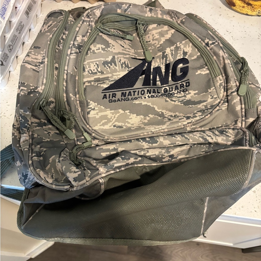 Camouflage Backpack - image 1